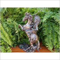 INDIANIN ZE STRZELB�  NA KONIU VERONESE  (WU75819A4)