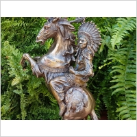 INDIANIN ZE STRZELB�  NA KONIU VERONESE  (WU75819A4)