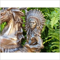 INDIANIN ZE STRZELB�  NA KONIU VERONESE  (WU75819A4)