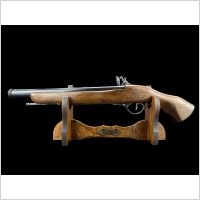 Woski Pistolet Skakowy - Okadziny Drewniane  AG312.01