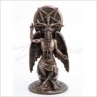 FIGURKA Baphomet siedz�cy na globusie VERONESE WU77950A1