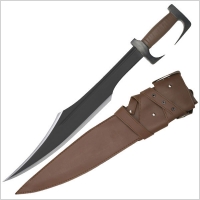 CZARNY MIECZ SPARTASKI Z POCHW (DB-300B)