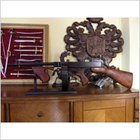 GANGSTERSKI THOMPSON M1928 TOMMY GUN -AL CAPONE- (1092)