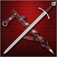 MIECZ ZAKONU TEMPLARIUSZY Z POCHW� I PASEM WS501691