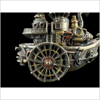 GONDOLA STEAMPUNK - VERONESE WU77254A4