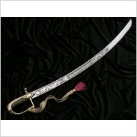 POLSKA OFICERSKA SZABLA WZ 1921  BEZ POCHWY Z OZDOBN RKOJECI