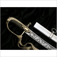 POLSKA OFICERSKA SZABLA WZ 1921  Z POCH Z OZDOBN RKOJECI