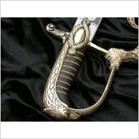 POLSKA OFICERSKA SZABLA WZ 1921  BEZ POCHWY Z OZDOBN RKOJECI