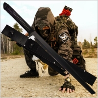 Miecz Katana Ninja Treningowy z Pochw 71 cm D119
