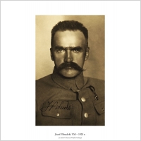 Plakat A3 - Józef Piłsudski  VM  1920 r. JP04